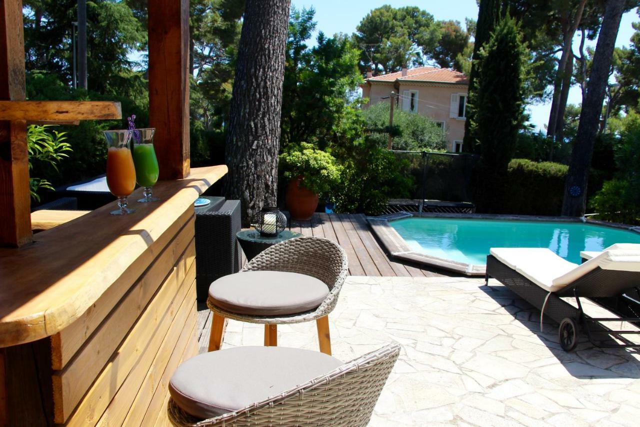 Sea View Villa - Antibes - Beach - Pool - Art Deco Екстериор снимка
